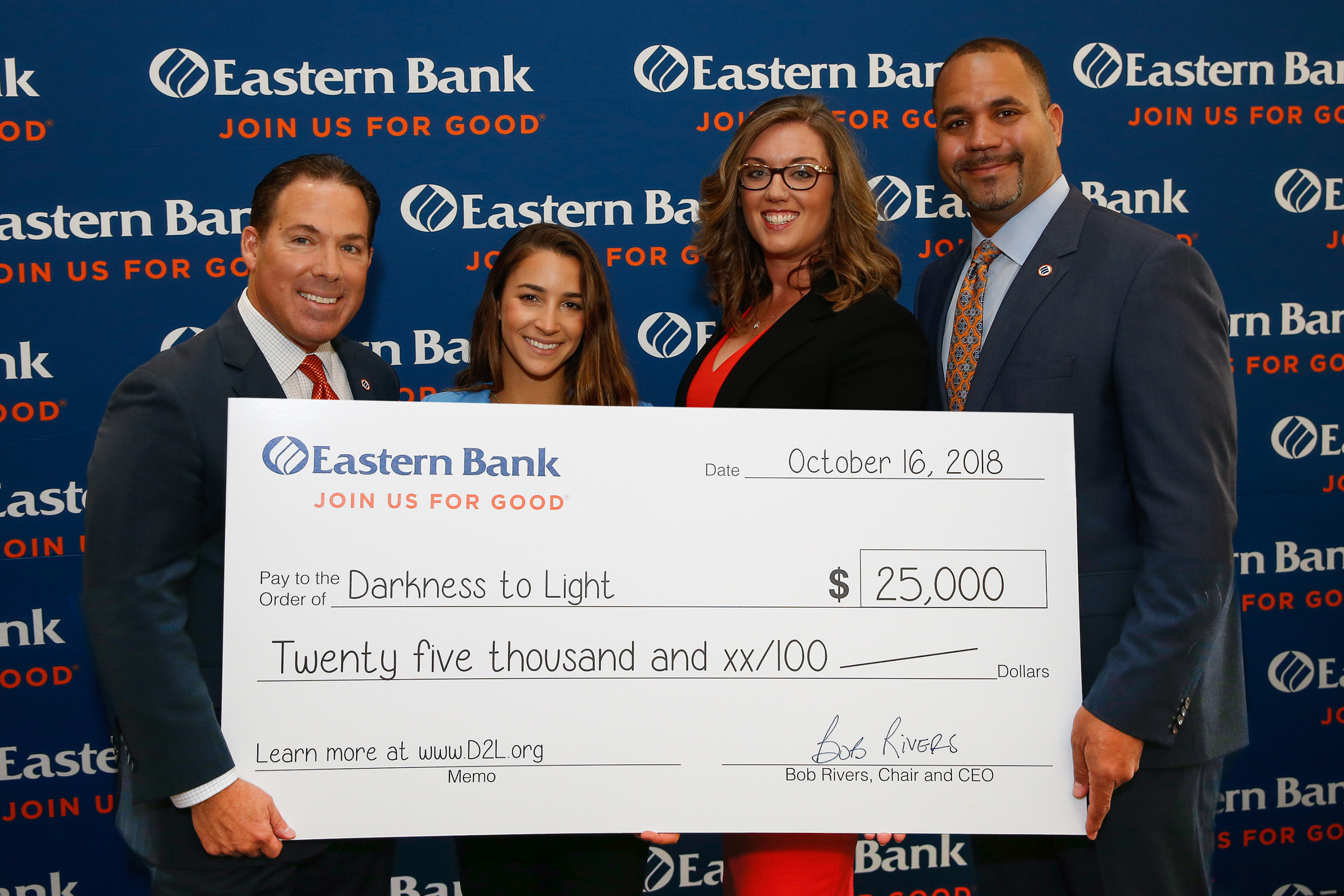 Aly Raisman and Eastern Bank Shine A Light On Child Sexual Abuse Prevention