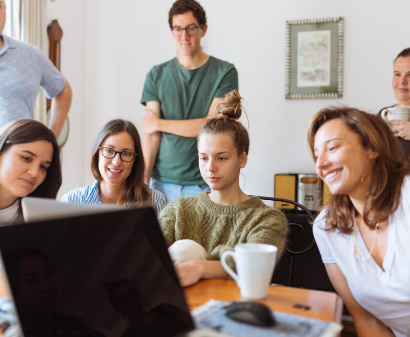 Resolutions - People Looking at Laptop Computer