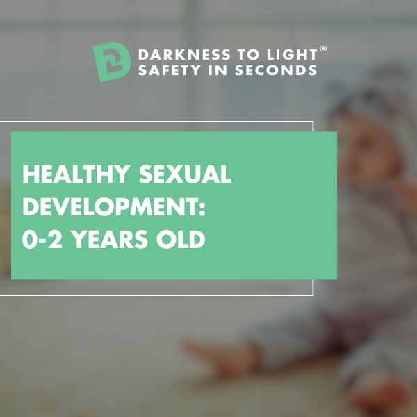 Healthy Sexual Development : 0-2 yrs