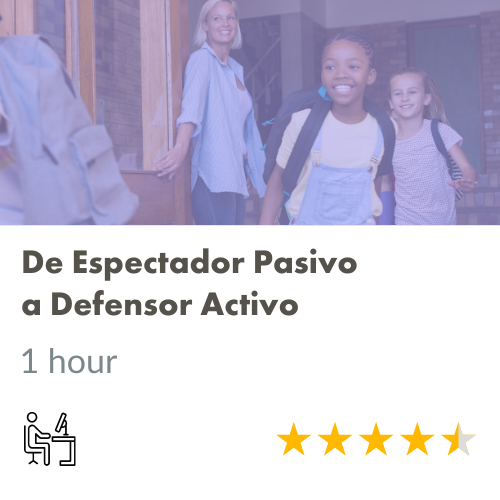 De Espectador Pasivo a Defensor Activo Training Icon