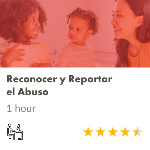 Reconocer y reportar el abuso Training Icon